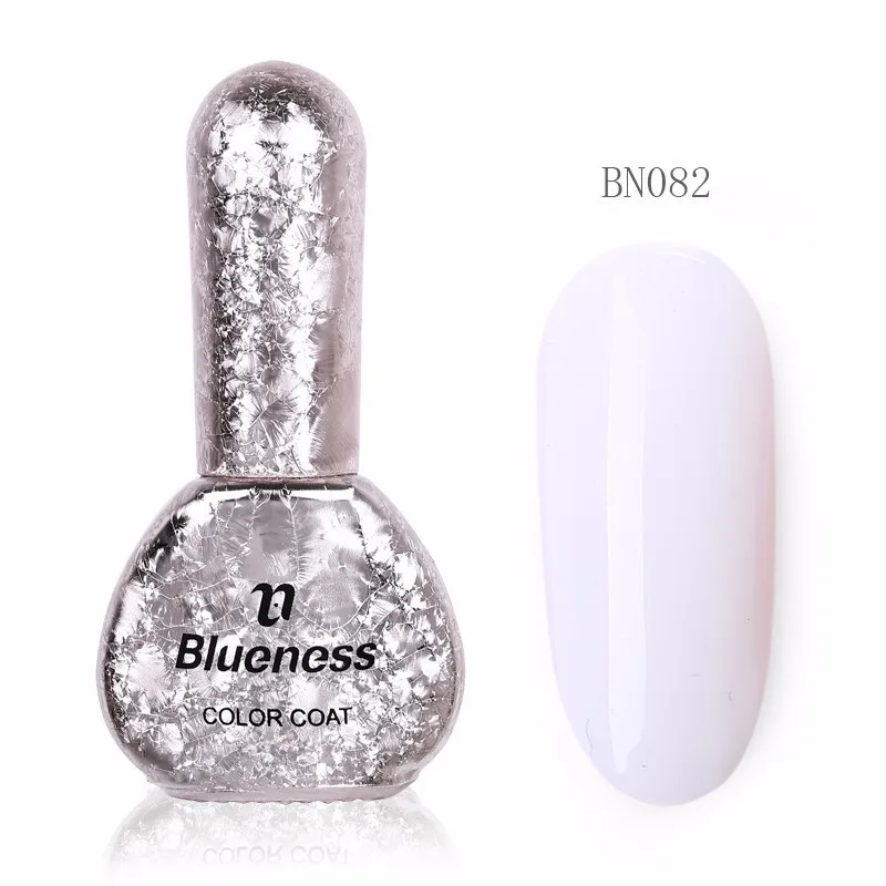 Blueness 6 мл Гель-лак для ногтей 6 чистый цвет лак для ногтей длительный рождественский стиль впитываемый полигель художественные талисманы для ногтей - Цвет: 04