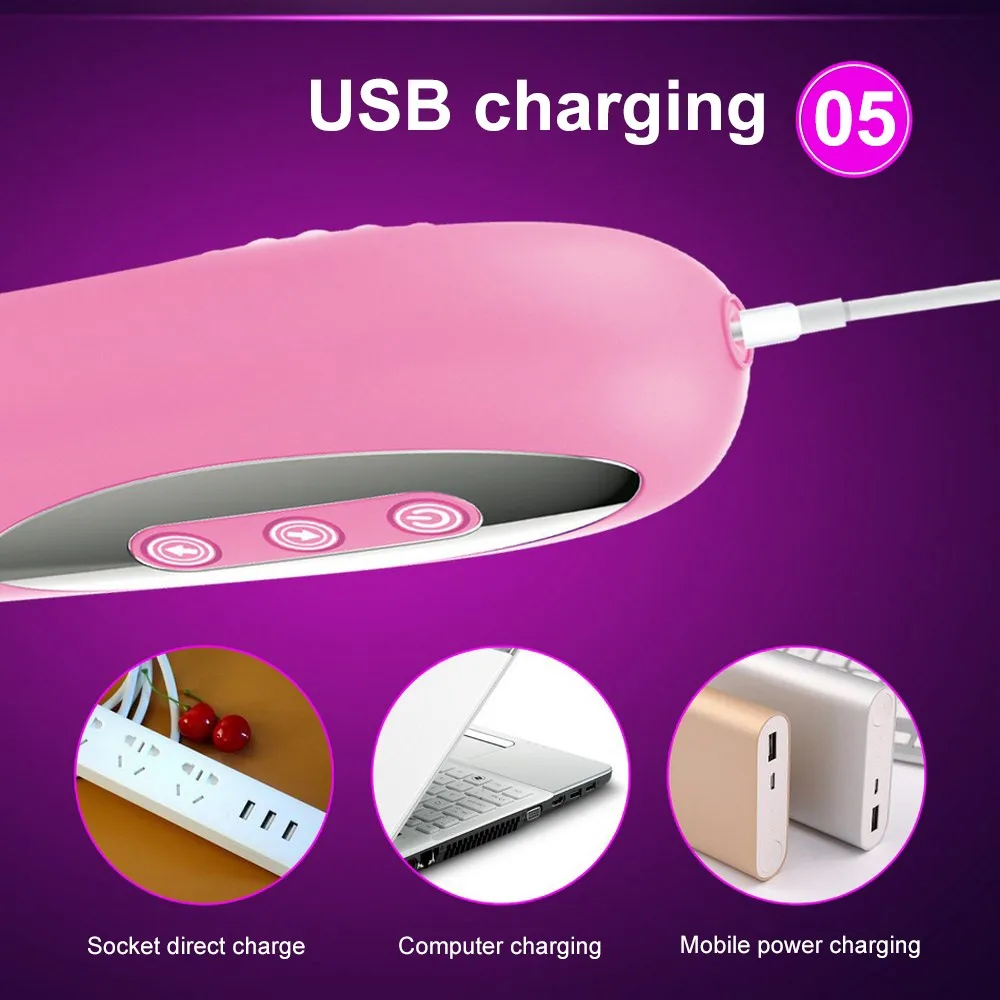 12 Скоростей носимый вибратор USB зарядка беспроводной пульт дистанционного