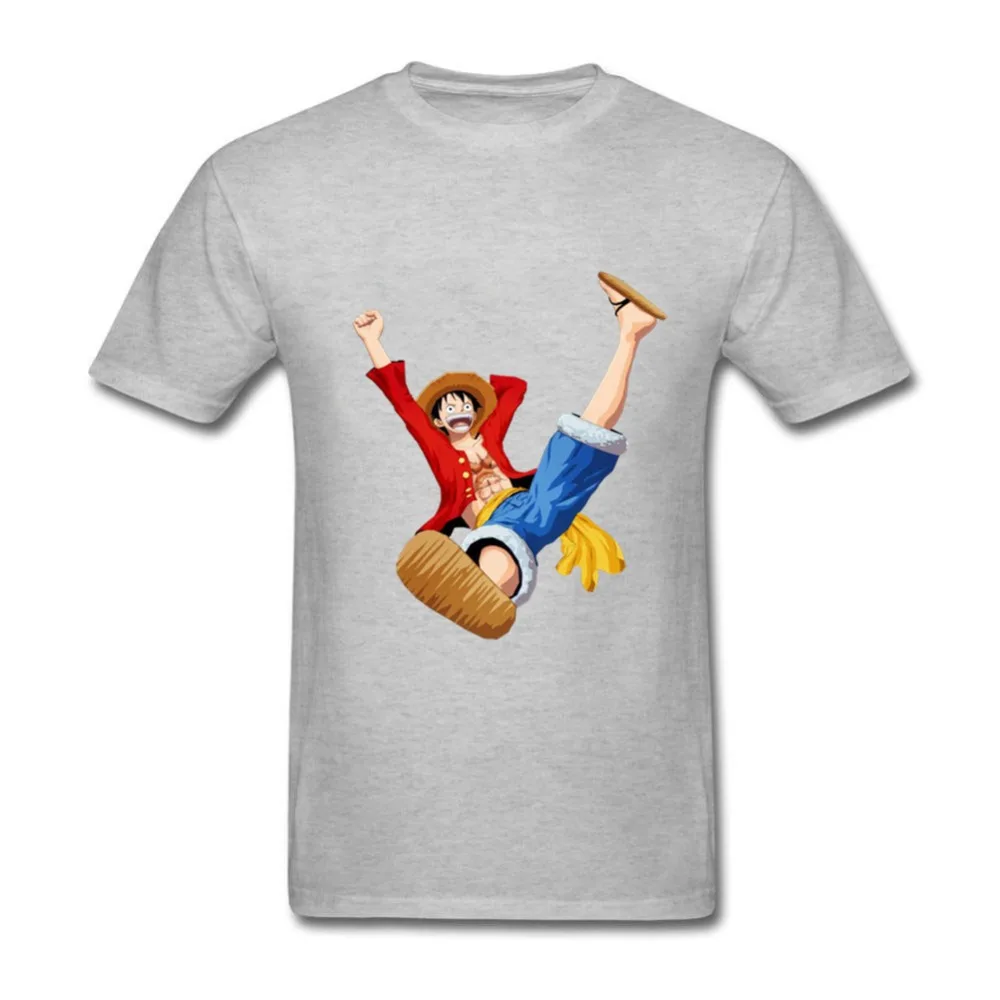 2018 летние Цельнокроеная футболка Для мужчин Обезьяна D Луффи команды футболки