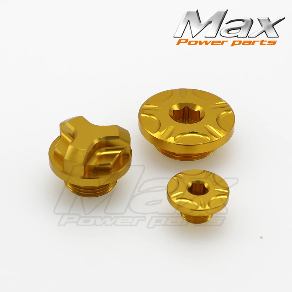 Мотоцикл золото масляный фильтр Plug and двигателя зажигания Наборы для RM80/85 01 17