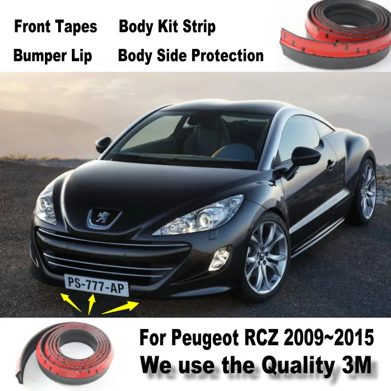 Бампер для Peugeot RCZ 206 207 208 2008 301 307 308 405 406 407 408/передний спойлер/комплект кузова/юбка