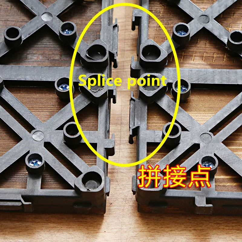 4 шт./лот DIY деревянный пол открытый деревянный пол балкон открытый двор сад Терраса ванная комната водонепроницаемый мозаичный пол мозаика
