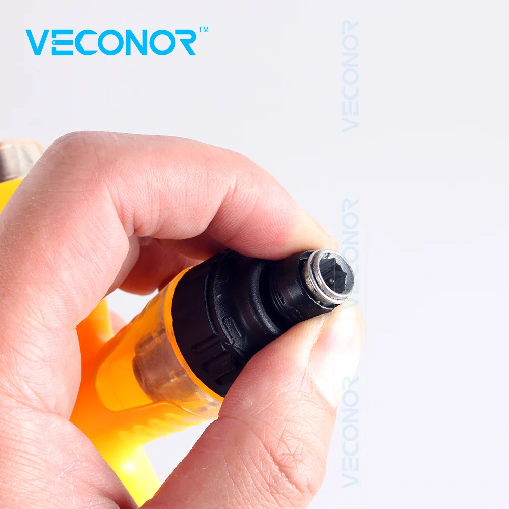 Veconor T-выдвижная ручка усилила Карманный Гибкая отвертки Реверсивные Филлипс крестовой прорезью Магнитная советы