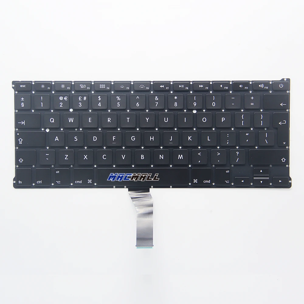 Клавиатура с подсветкой для Macbook Air 13 дюймов клавиатура A1369 A1466 US UK испанский