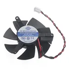 Кулер для видеокарты, 0,05a, 2 контакта, 45 мм, DF0501012SEE2C, VGA, для видеокарты sapphire HD6450