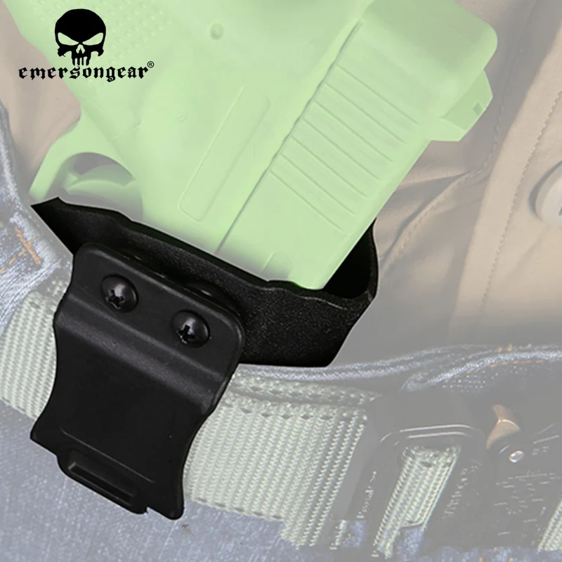 Emersongear внутренний пояс Скрытая кобура Kydex на заказ для Glock 43 Gen 1 5 переноска