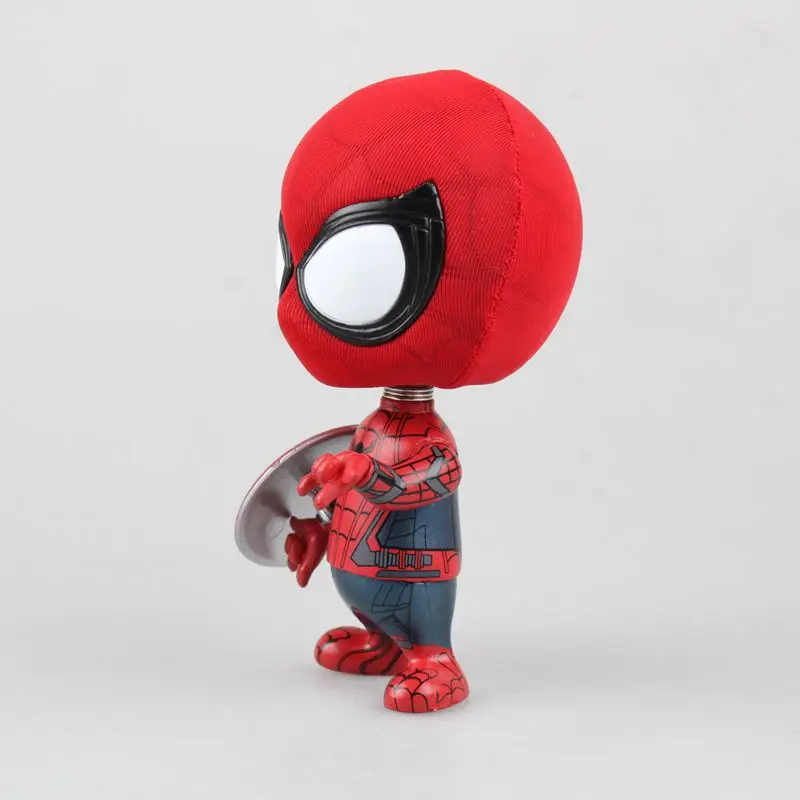 Disney Marvel Мстители 10 см Человек паук Черная пантера фигурка модель осанки