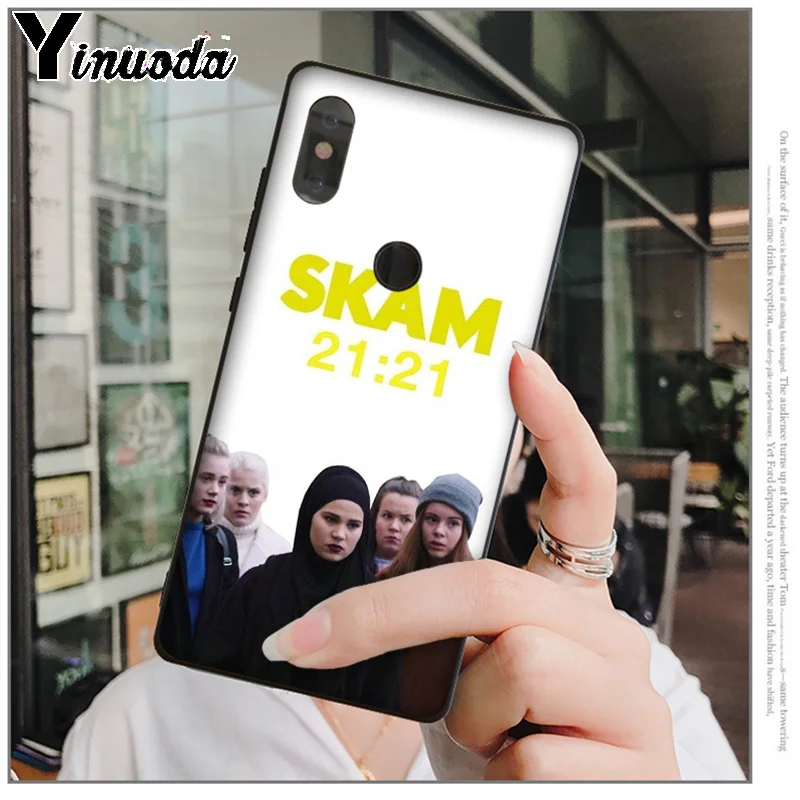 A10 Yinuoda норвежский ТВ серийный Skam Силиконовый ТПУ мягкий черный чехол для телефона для xiaomi mi 6 8 se note2 3 mi x2 redmi 5 5plus note 4 5 5 - Цвет: A10