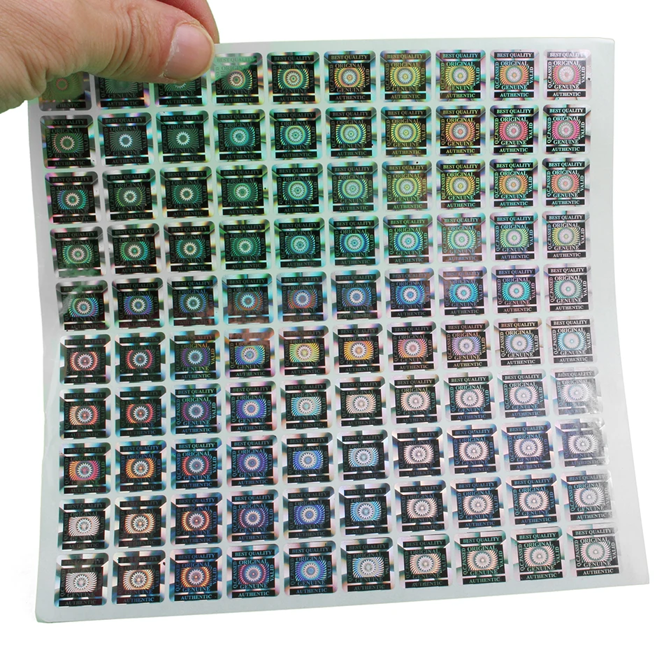 2000 шт./партия оригинальные товары лучшего качества Q.C. Голографические лазерные