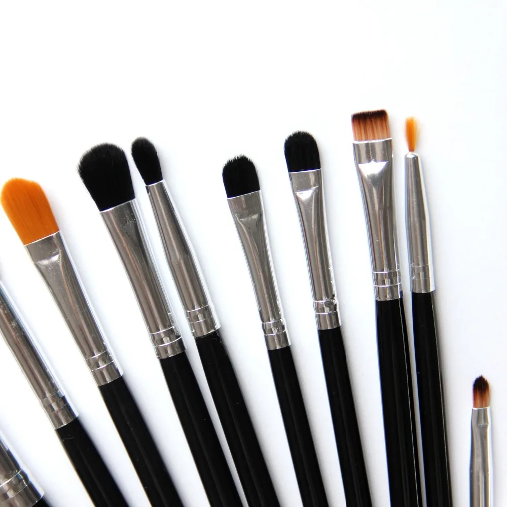 Новинка 15 шт. Профессиональные кисти для макияжа основа плоская кабуки набор pinceis