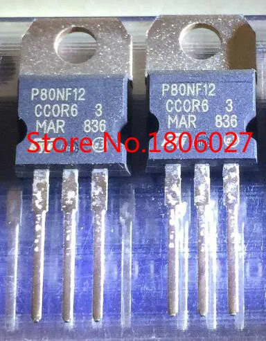 Отправка бесплатно 20 шт. STP80NF12 P80NF12 TO 220 120V 80A новинка оригинал продажа