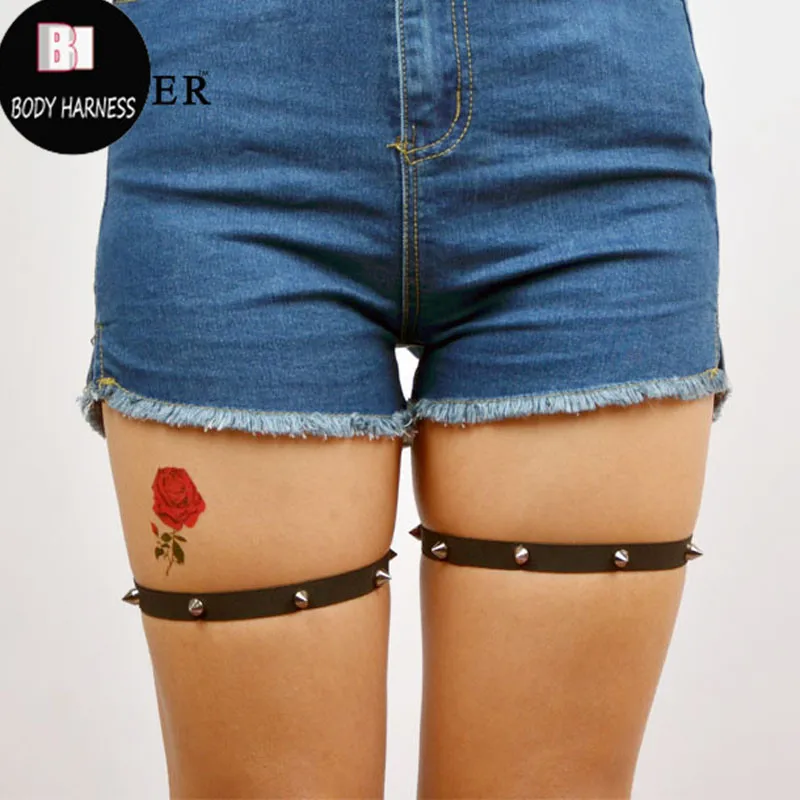 2 шт. эластичные подвязки для чулок с заклепками|leg garter|elastic garterstockings garter |