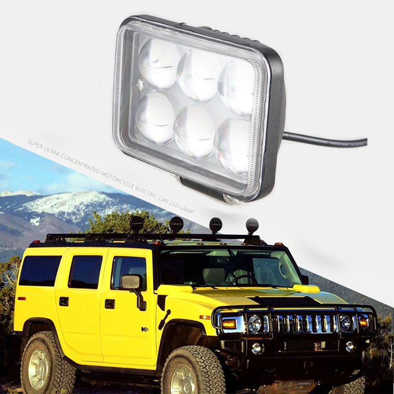 Светодиодный головной фонарь Tancredy для автомобилей и мотоциклов 18 Вт