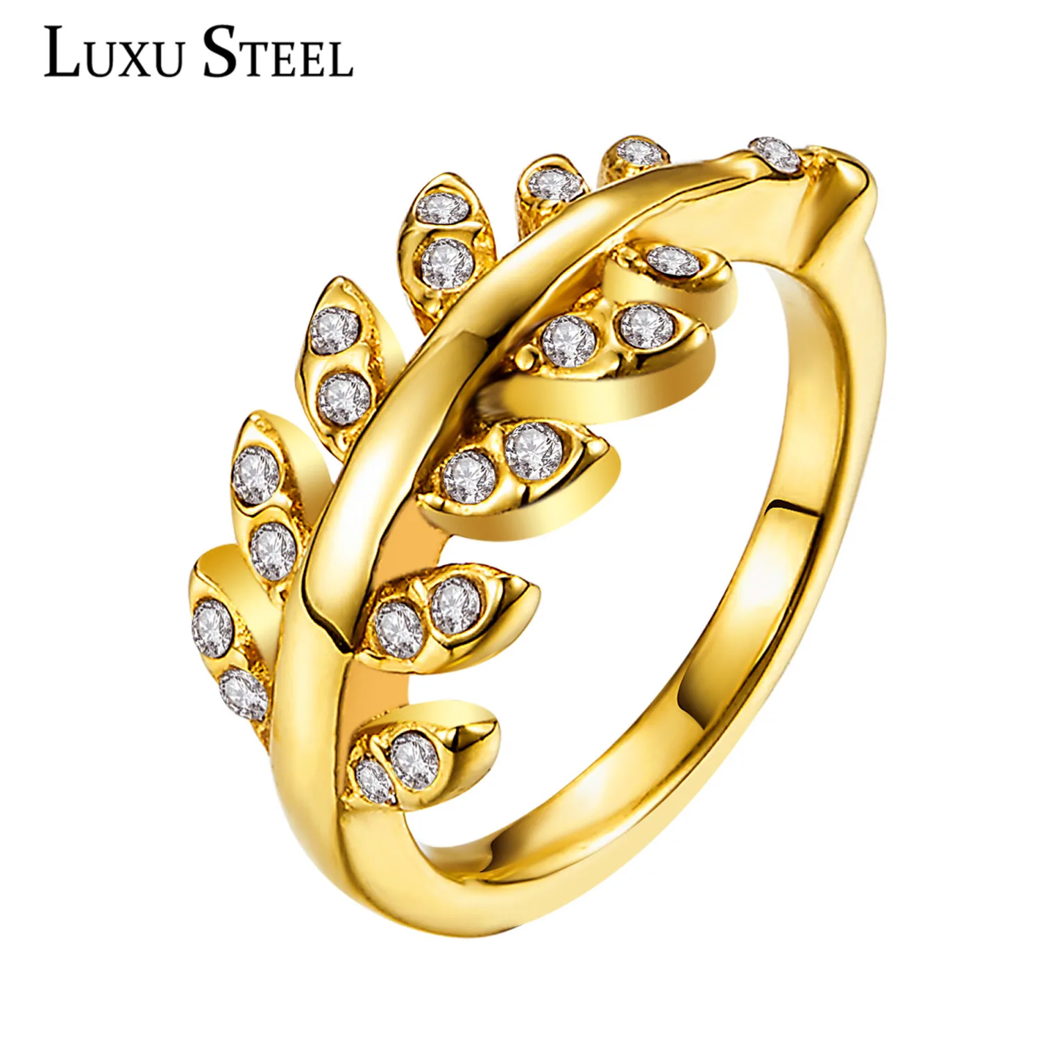 Женские кольца из нержавеющей стали LUXUSTEEL Аксессуары для девушек и женщин на