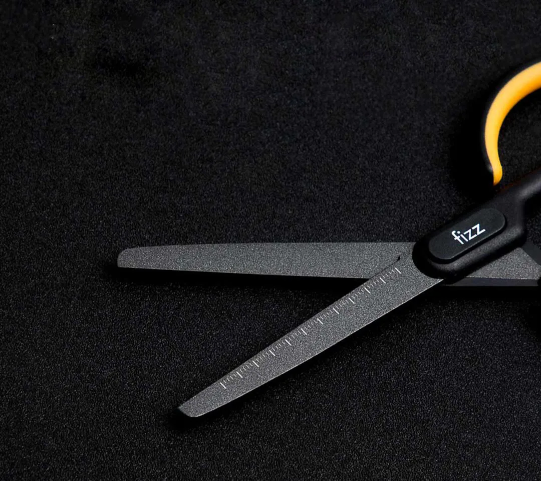 Xiaomi Fizz тефлоновые ножницы деление шкалы безопасные скругленные режущие головки из нержавеющей стали креативные ножницы канцелярские ножницы для офиса
