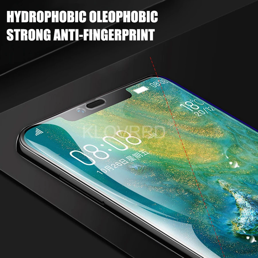 Полное покрытие экрана протектор для Huawei Mate 20 10 pro honor v9 8 9 p9 p8 lite 2017 Гидрогелевая