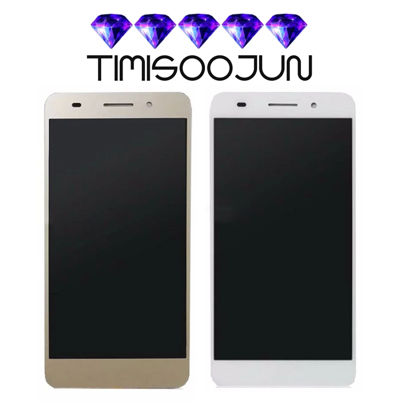 Черный белый цвет золото ЖК-дисплей Дисплей 5 0 &quotдля huawei Y6 II компактный Honor 5A LYO-L01
