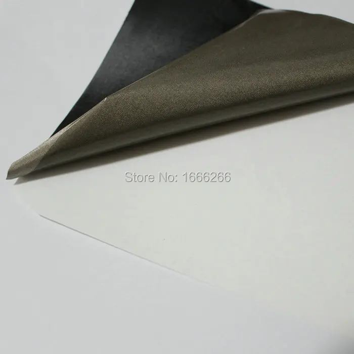 Блок EMF никель медь ripstop ткань с клейкими наклейками Блокировка rfid| |