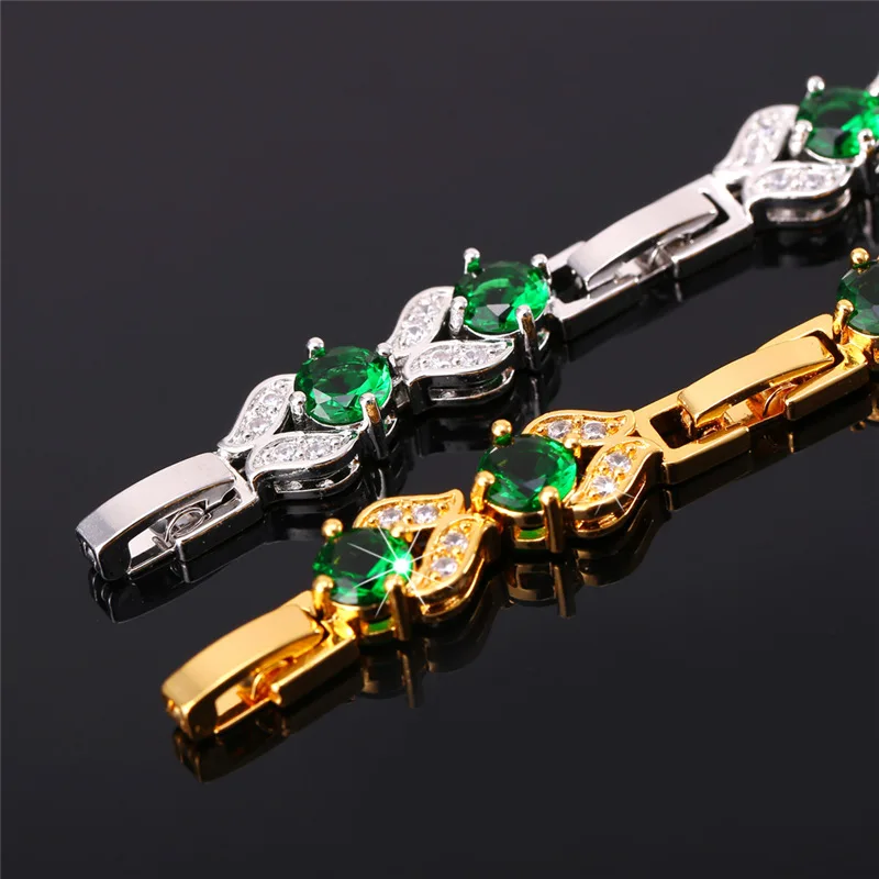 Женский браслет талисман с фианитами золотистого цвета|bracelets for|bracelets for women crystalcharm