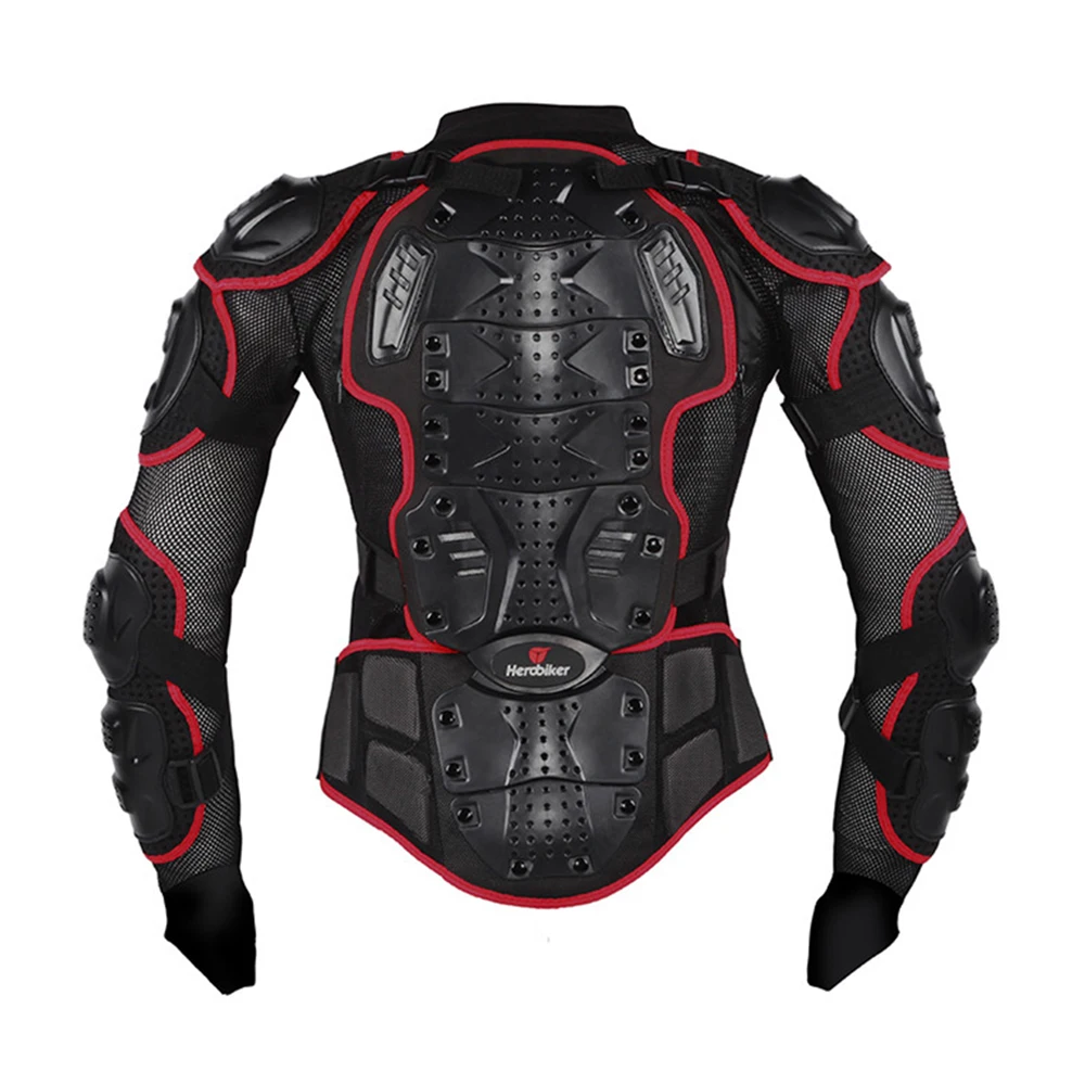 Herobiker мотоциклетная броня защитное снаряжение для гонок куртка защита тела