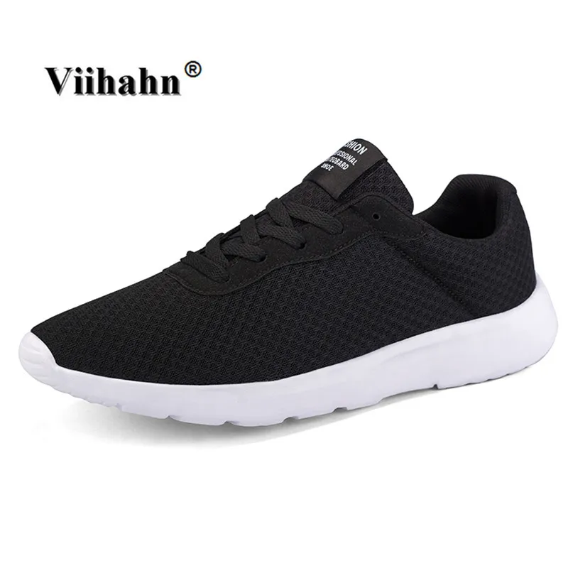 Viihahn Mens Running Shoes Spring And Summer Breathable Mesh Lace Up Sneakers Outdoor Walking Athletic Sport | Спорт и развлечения