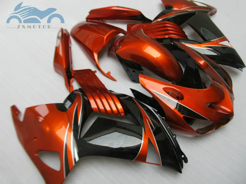 Инжекционный обтекатель комплект для KAWASAKI Ninja ZX14R 2006 2007-2011 МОТОЦИКЛ ABS наборы ZX 14R 06