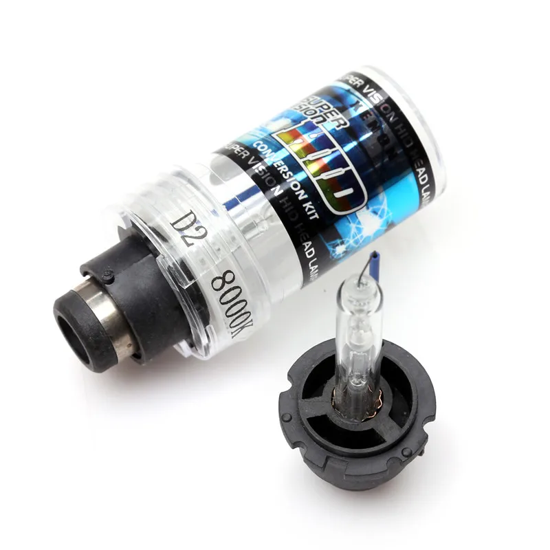 1 комплект D2S ксеноновая лампа hid Балласт D2C 4300K 5000k 6000k 8000k 55W тонкая Конвертация HID