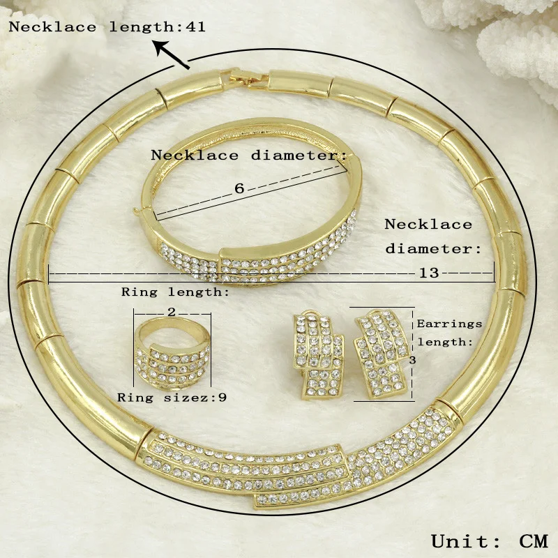 2017 Fashion Dubai Jewelry Sets Gold Necklace Earrings Bracelet Christamas Gift Women Wedding Jewelry|female jewelry set|jewelry sets goldwedding |