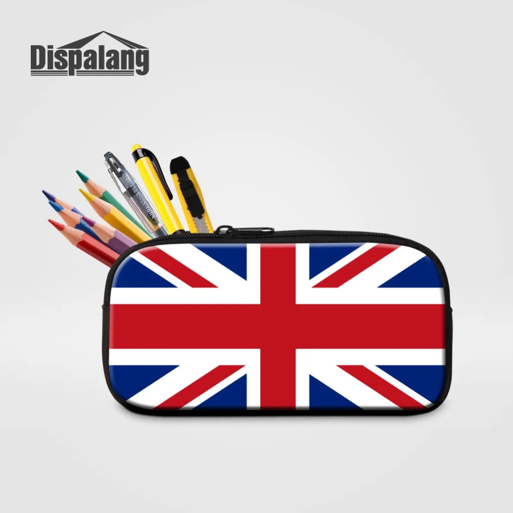 Маленькие женские сумки для макияжа с национальным флагом детские школьные