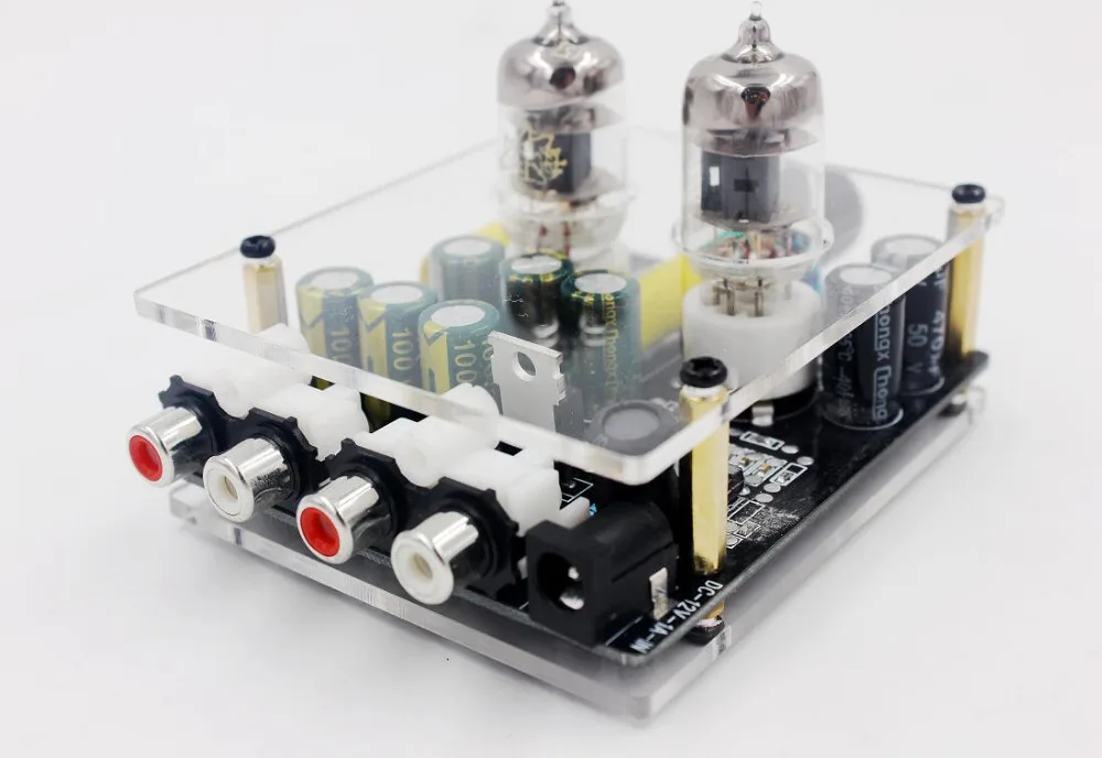 DC 12V 6j1 ламповый усилитель преампер bile buffer MINI HIFI стерео регулятор громкости