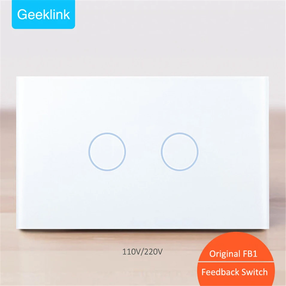 Geeklink US Новое поступление 1 2 3 банды умный дом отзывы переключатели радиочастотный