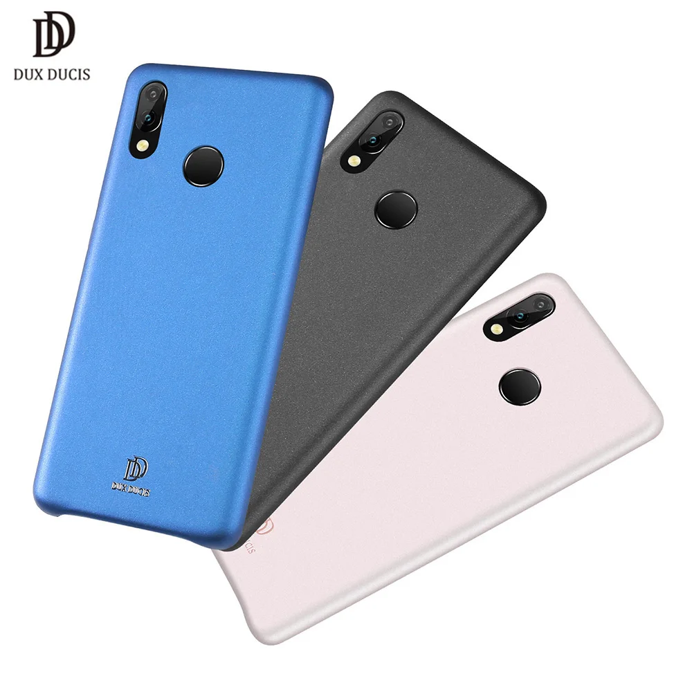 Чехол для huawei P Smart 2019 из мягкой искусственной кожи Funda противоударный защитный