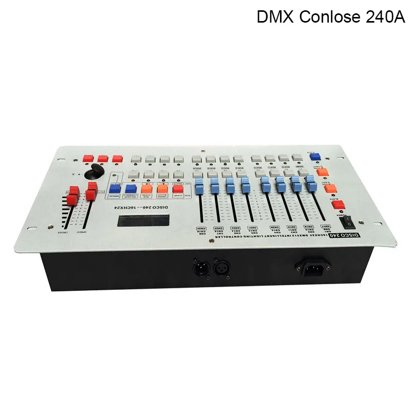 Новинка 240 DMX контроллер сценическое освещение DJ оборудование DMX консоль для светодиодный Par движущийся прожектор DJ SHEHDS - Цвет: DMX Conlose 240A