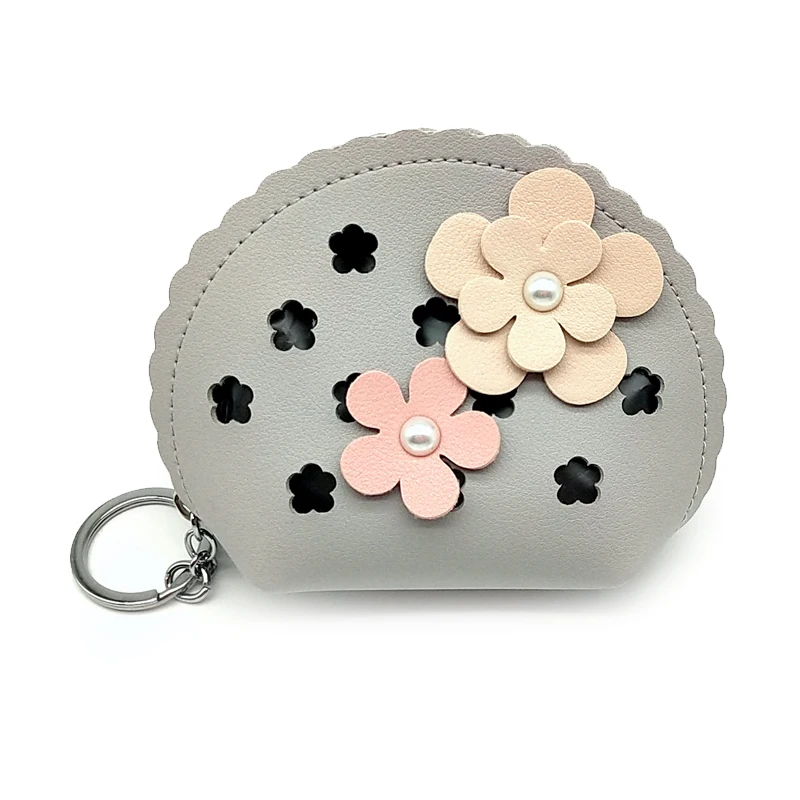2019 женская помада сумка для ключей Маленькая ромашка монет бант кулон мини