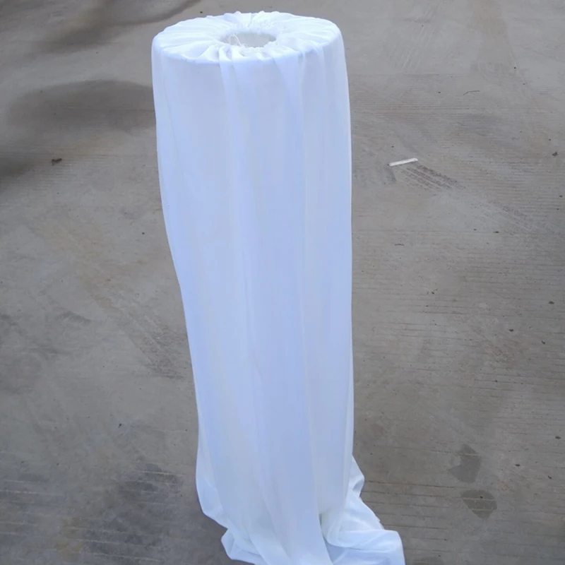 Ледяной шелк материал свадебное украшение Дорожное покрытие для партии событие