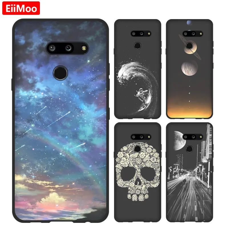 EiiMoo ультра тонкий матовый чехол для телефона LG G8 ThinQ Чехлы Мягкая силиконовая