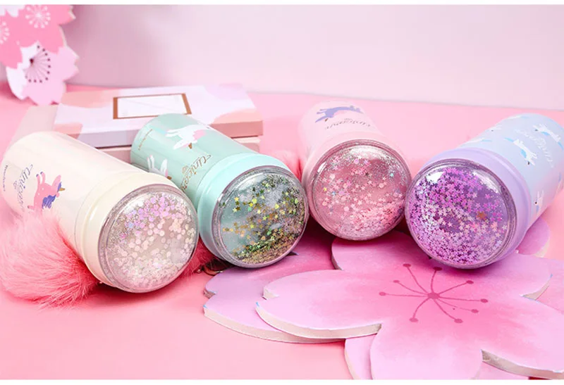 Дети милый Радужный Единорог бутылка для воды спортивная Garrafa De Agua Пластиковый