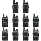 Рация Baofeng UV5R CB, 10 шт., рация VHF, UHF, два диапазона, 5 Вт, Любительское радио, Испания