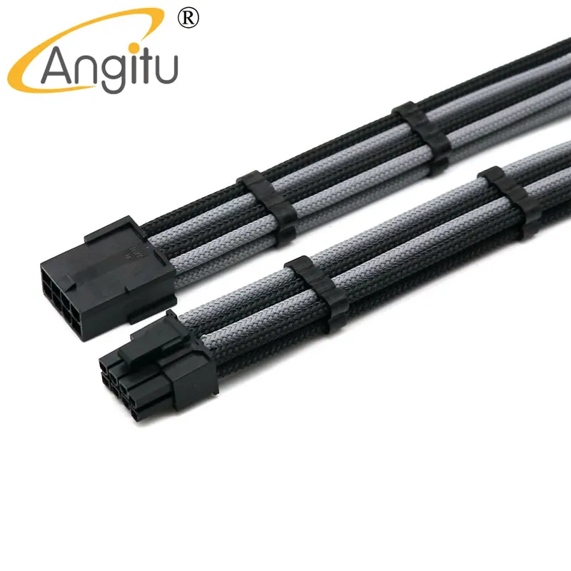 Изготовленный На Заказ GPU 8Pin 6 + 2Pin PCI E папа мама удлинитель питания|pci-e 8pin|power extention