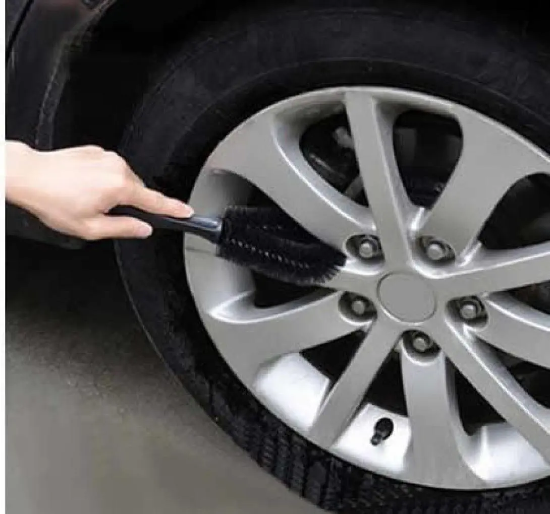 1 шт. щетка для мытья автомобиля мотоцикла велосипеда колес обода шин инструмент