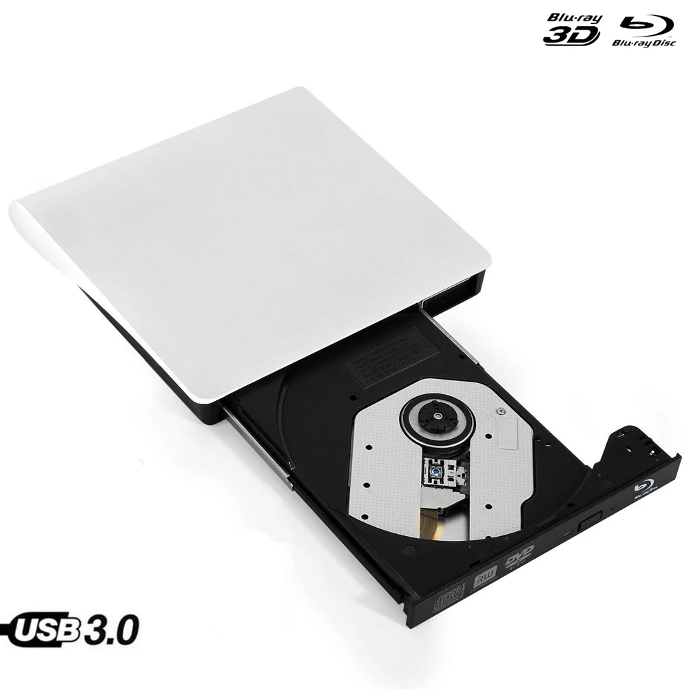 Внешний оптический привод USB 3 0 Bluray 3d-проигрыватель записывающее устройство BD-RE DVD