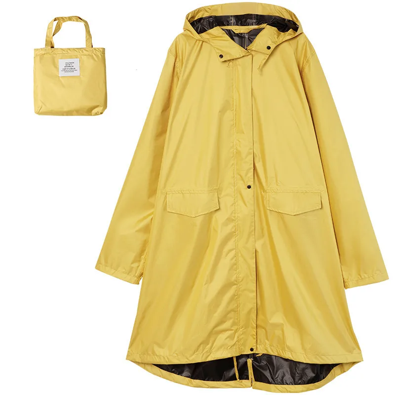 Длинные дождевики женское водонепроницаемое пончо уличный дождевик куртки