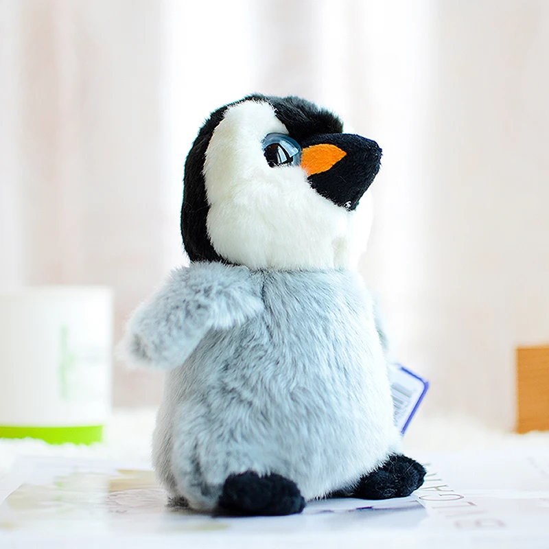 Коллекция Пингвин детские плюшевые игрушки дикие часы серый реалистичные милые