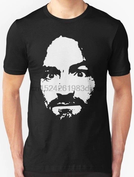 Новая мужская футболка Charles Manson размер S-2XL | Мужская одежда
