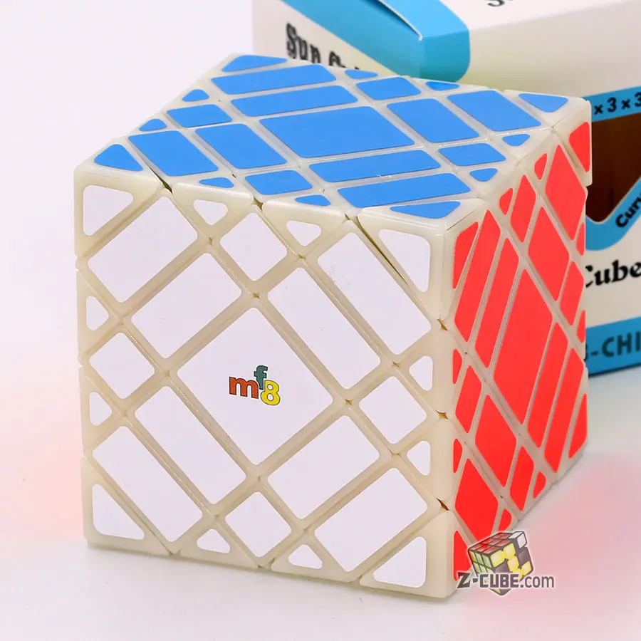 4Layer Skew(primary) Волшебный куб головоломка mf8 истинный 4 слоя перекос 7x7 странная форма специальный высокий уровень твист мудро образовательная игра игрушка подарок Z mf83033 - Цвет: 4Layer Skew(primary)