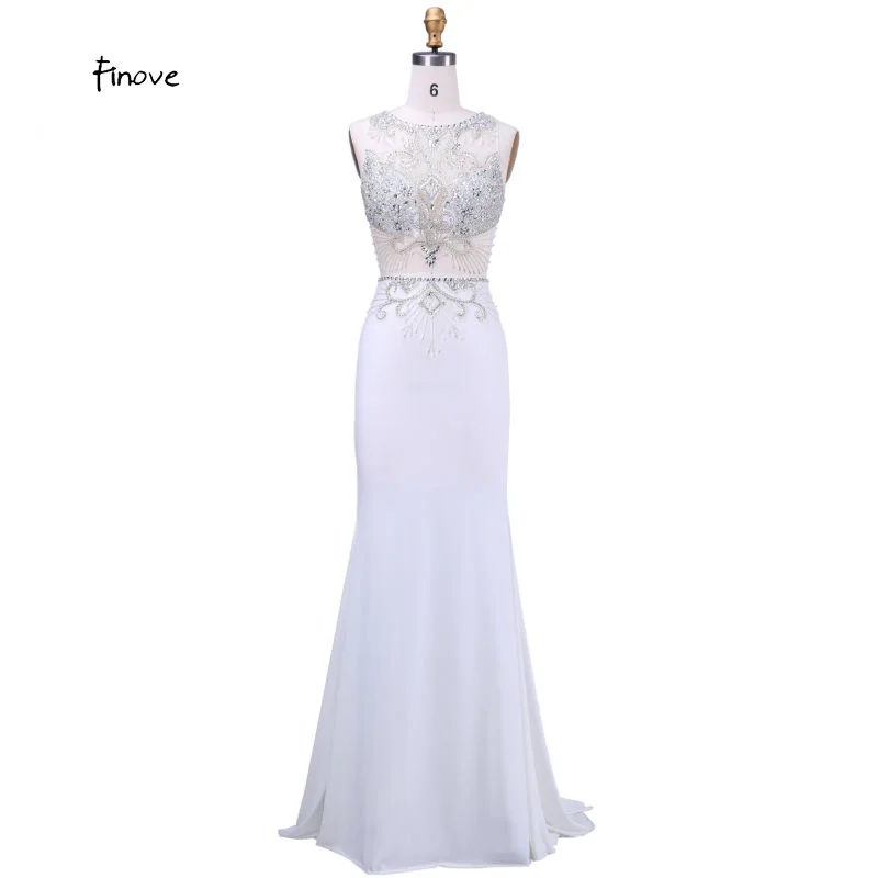 Длинные вечерние платья 2019 новинка формальные с круглым вырезом и длинными рукавами, украшенные кристаллами, до пола, на выпускной.