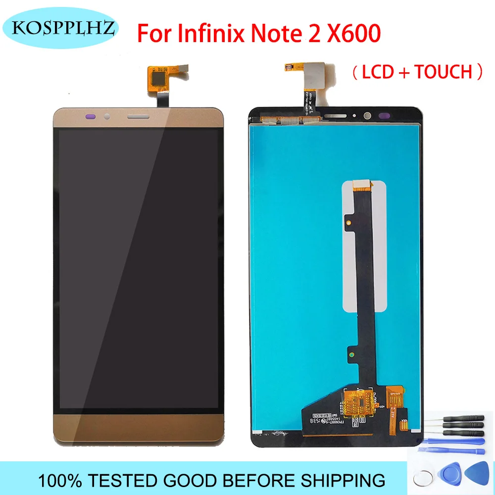 1280*720 черный 5 98 дюймов для infinix Note2 X600 ЖК дисплей и сенсорный экран в сборе замены