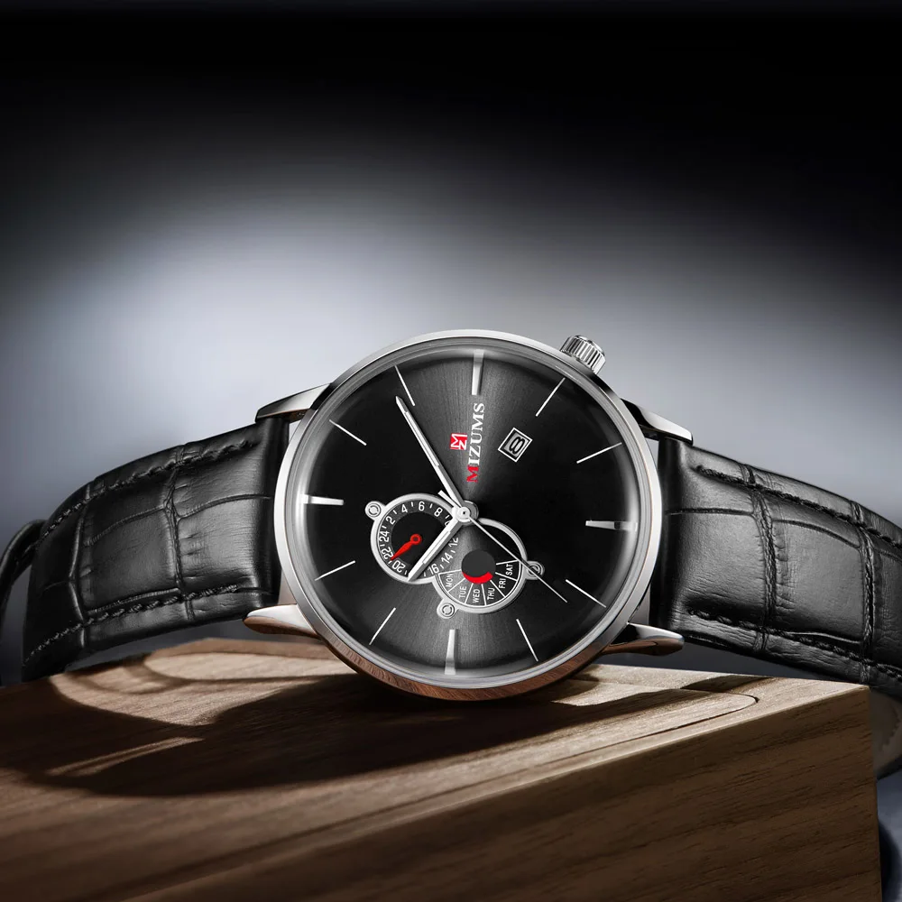 Мужские часы от лучшего бренда роскошные мужские модные наручные кварцевые с