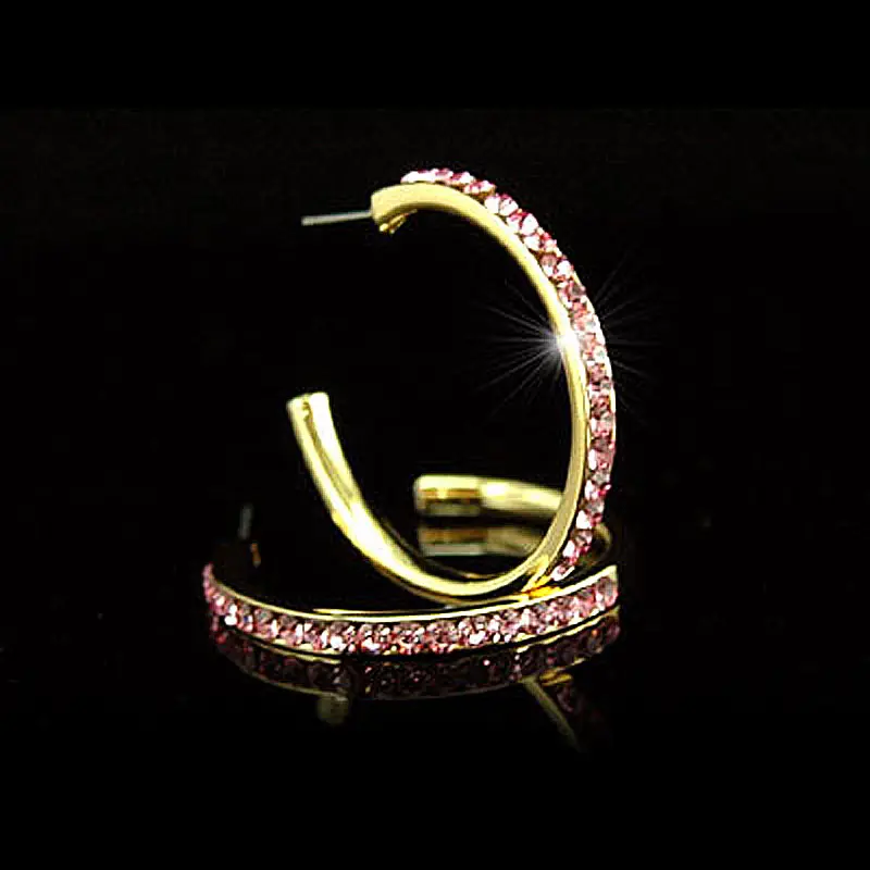 Серьги кольца с павлиньими звездами прозрачные белые розовые Качественные