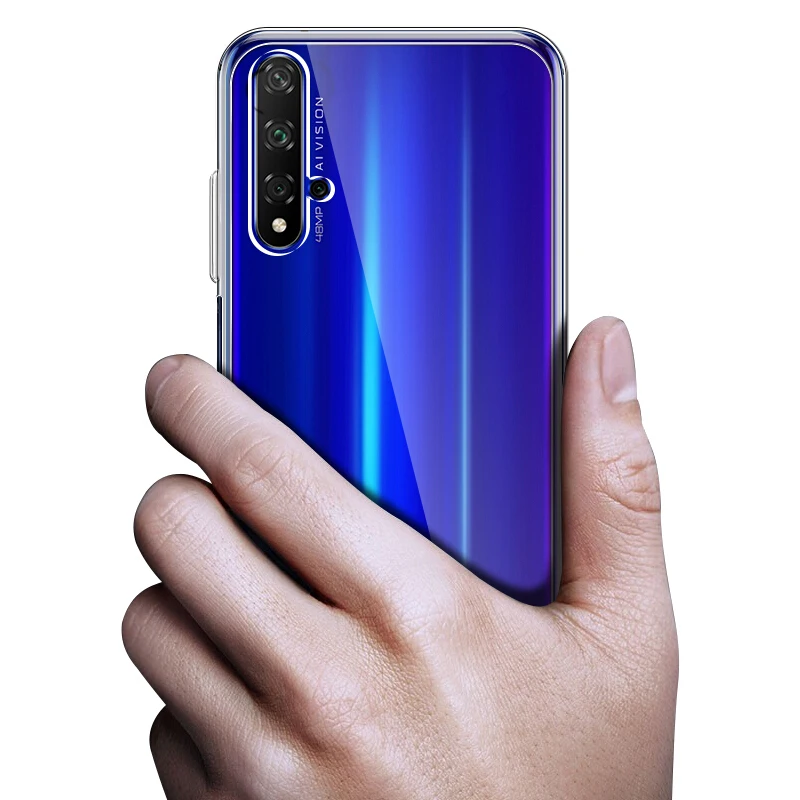 Case For Huawei Honor 20 Transparent Soft Silicone TPU Protective Back Cover Pro Lite Phone | Мобильные телефоны и